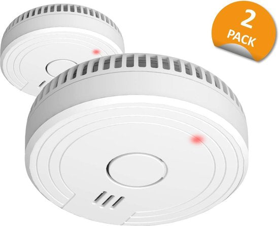 "ELRO FS1805 Smoke Detector 2-Pack with 5-Year Battery and Magnetic Mount - Compliant with European Standard EN14604"
Product Name in English: ELRO FS1805 Smoke Detector