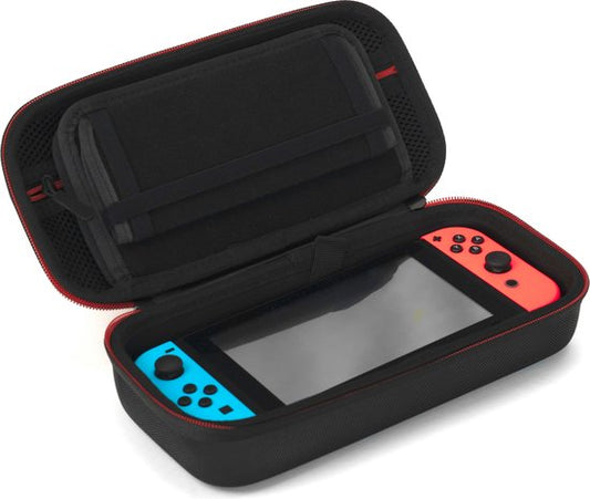 "2BEFUN® Nintendo Switch Case inclusief Screenprotector - Zwart - Geschikt voor Nintendo Switch - Hoes en Accessoires - Cadeau voor mannen en vrouwen"
Productnaam in het Engels: 2BEFUN Nintendo Switch Case
