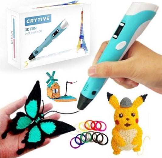 "3D Pen - Starterpen for 3D Drawing - Toy Pen for 3D Art - Pen for Kids & Adults - 3D Pen Starter Kit - Pen Set for 3D Printing - Upgraded Version 3D Pen"

"3D Pen"