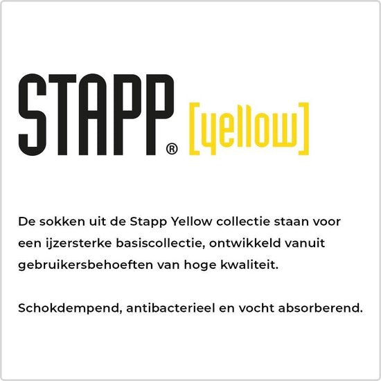 "Stapp Yellow - Walker 4425.699 - 6-Pack Cool Seamless Walking Socks - Black - Unisex - Size 43-46"
Product Name in English: Stapp Yellow - Walker 4425.699 - 6-Pack Cool Seamless Walking Socks