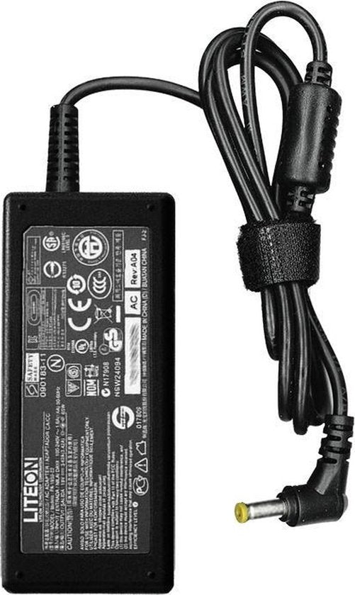 "Acer 65W Adapter for Acer Notebooks" 
Productnaam in het Engels: Acer 65W Adapter for Acer Notebooks