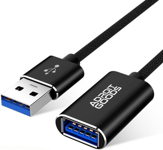 "AdroitGoods USB Verlengkabel 3 meter - USB 3.0 - Zwart" kan worden herschreven als "AdroitGoods USB Verlengkabel - 3 meter lengte - USB 3.0 - Zwart".
De Engelse productnaam zou zijn: "AdroitGoods USB Extension Cable - 3 meter length - USB 3.0 - Black".