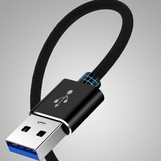 "AdroitGoods USB Verlengkabel 3 meter - USB 3.0 - Zwart" kan worden herschreven als "AdroitGoods USB Verlengkabel - 3 meter lengte - USB 3.0 - Zwart".
De Engelse productnaam zou zijn: "AdroitGoods USB Extension Cable - 3 meter length - USB 3.0 - Black".