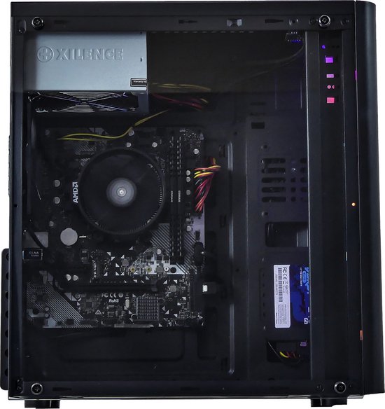 "Budget Gaming PC - AMD Ryzen 5 6-Core RGB - 16GB RAM (2x8GB Dual-Channel) - 500GB SSD - RX Vega 7 - Windows 11 - VISION"
Productnaam in het Engels: "AMD Ryzen 5 6-Core RGB Budget Gaming PC"