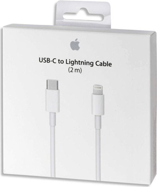 Apple USB-C to Lightning Cable - 2 meters
Apple USB-C to Lightning Cable 2 meters