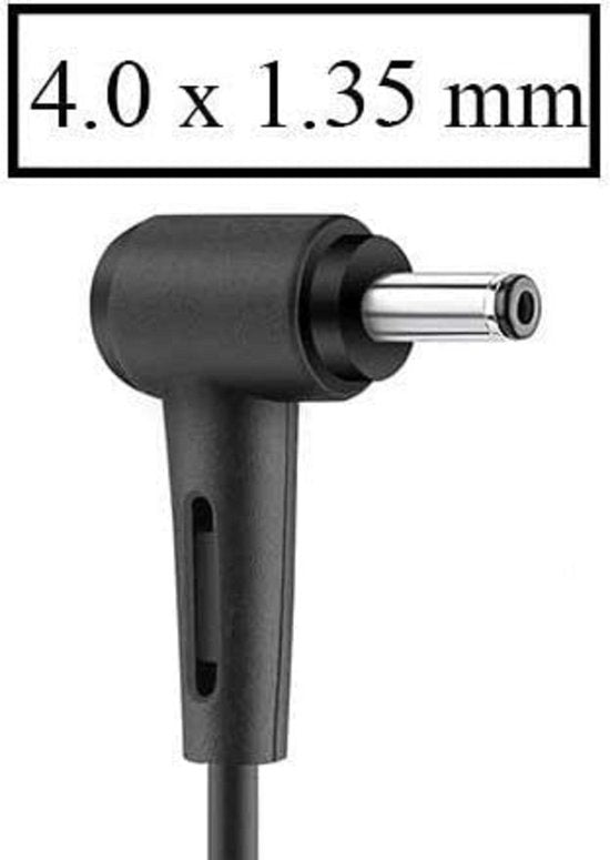 "Adapter ASUS 2.37A 45W 19V met 4mm pin" 
"ASUS Adapter 2.37A 45W 19V 4mm Pin"