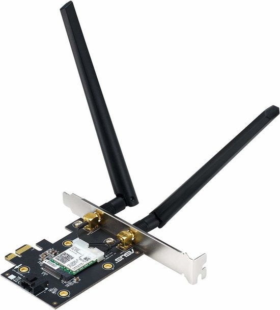 ASUS PCE-AX3000 - Ultimate Wireless Network Adapter - WiFi 6 & Bluetooth - Blazing Fast 3000 Mbps