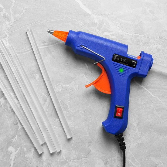 Auronic High-Performance Glue Gun - Includes 50 Glue Sticks - 20W Power