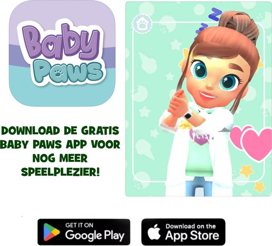 Interactief pluchen hondje - Baby Paws Cocker
Productnaam in het Engels: Baby Paws Cocker Interactive Plush Dog