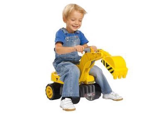 "Power Worker Maxi Graafmachine - Loopauto - Werkvoertuig - 50kg belastbaar - vanaf 3 jaar - Buitenspeelgoed" wordt herschreven als "Power Worker Maxi Graafmachine - Loopauto - Werkvoertuig - Belastbaar tot 50kg - Geschikt voor kinderen vanaf 3 jaar - Buitenspeelgoed".
De Engelse productnaam is "Power Worker Maxi Excavator".