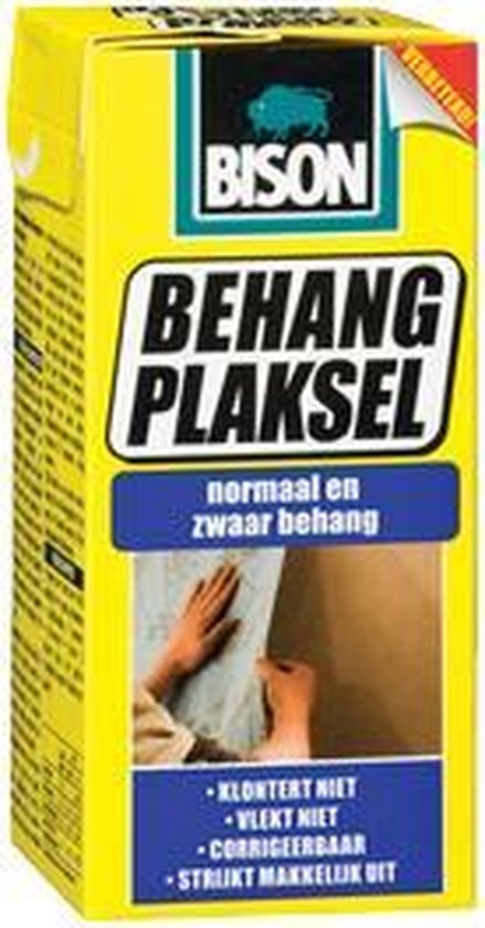 "Bison Wallpaper Paste Regular/Heavy Duty - 125 g"
Product name in English: "Bison Wallpaper Paste"