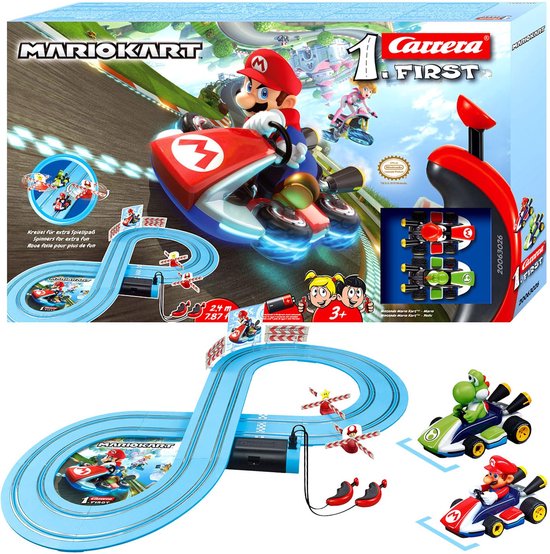 "Carrera First Mario Kart 2.4 Meter Race Track - Toy Car Racing Set"
Product Name in English: "Carrera First Mario Kart"