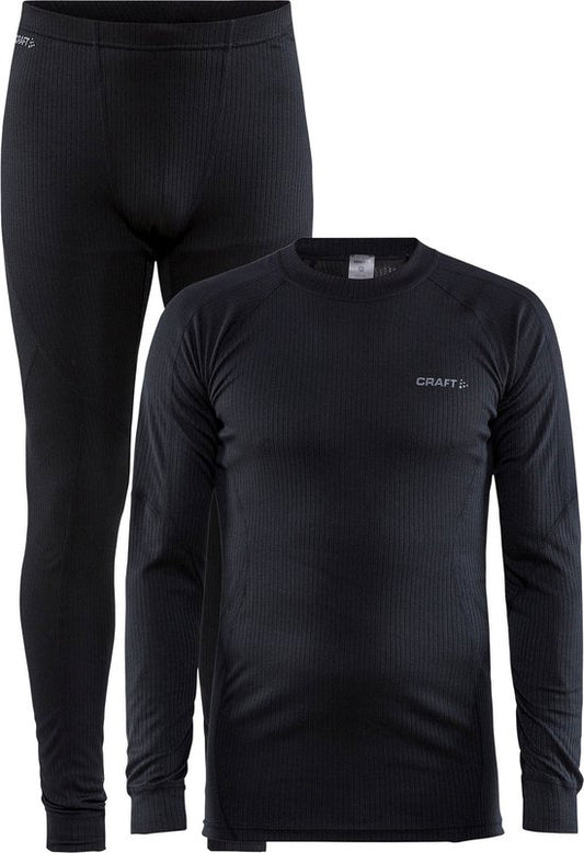 Sure, here is a revised and more engaging product title in English:
"Craft Core Men's Thermal Baselayer Set - Black - Size M - Ultimate Warmth & Comfort"
This title highlights the key features and benefits, making it more appealing to potential customers.