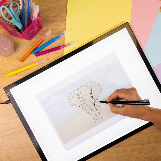 Ultimate A3 Light Pad - Perfect for Drawing, Diamond Painting & Kids' Art - Ideal Christmas Gift