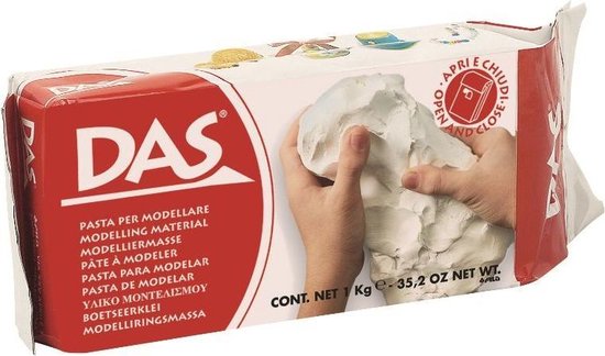 Natuurlijk! Hier is een herschreven versie van de titel in het Engels:
**"Premium White DAS Modeling Clay - 1kg of Creative Potential"**
Deze titel benadrukt de kwaliteit ("Premium"), het merk ("DAS"), het producttype ("Modeling Clay"), de kleur ("White"), de hoeveelheid ("1kg"), en de belangrijkste aantrekkingskracht ("Creative Potential").
