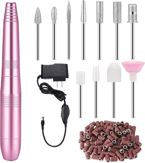"Rheme Electric Nail File - Nail Drill - Manicure & Pedicure - File, Polish & Trim Nails - Includes Bits & Sanding Rolls"
"Rheme Electric Nail File"