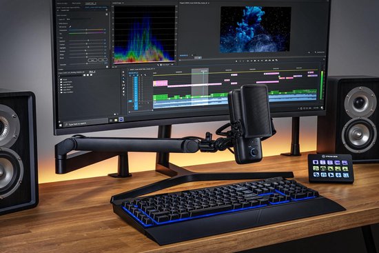 Elgato Stream Deck MK.2 - Zwart
Elgato Stream Deck MK.2 Black
(Note: The translation of the product name to English is already provided in the second part of the question.)