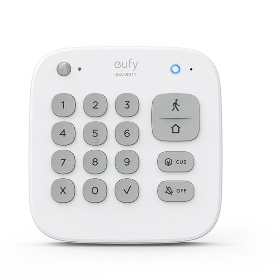 eufy Security 5-Piece Alarm Kit - White, Security System with Keypad, Motion Sensor, and 2 Window/Door Sensors
eufy Security 5-Piece Alarm Kit