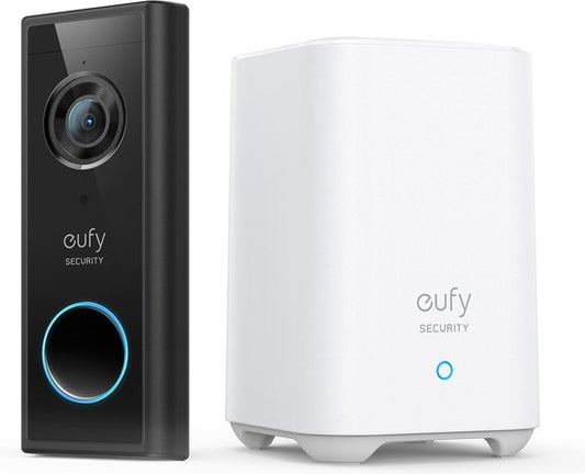 "Eufy Security Video Doorbell S220 - White and Black - Battery-Powered Video Doorbell - 2K HD - No Monthly Fees"
Product Name in English: Eufy Security Video Doorbell S220