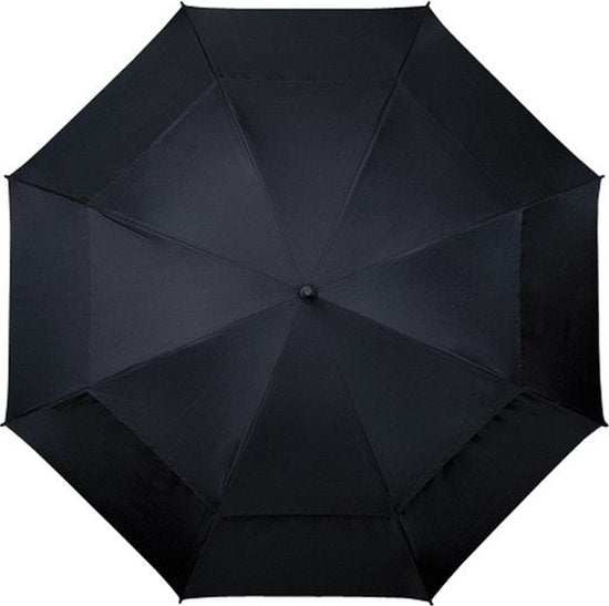 Falcone - Ultra-Durable Storm Umbrella - Extra Large 130 cm - Black