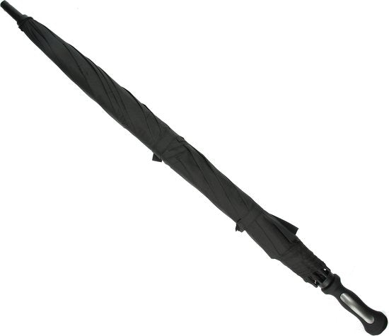 Falcone - Ultra-Durable Storm Umbrella - Extra Large 130 cm - Black