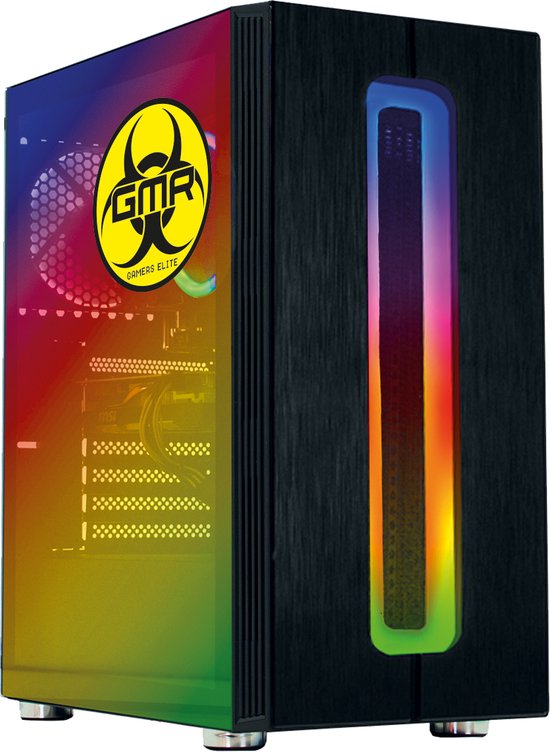 Ultimate Gaming PC Set for Minecraft | Ryzen 3 - Vega 8 - 16GB RAM - 500GB SSD | Includes 24" Monitor, Mouse & Keyboard, Controller, Headset & Mousepad