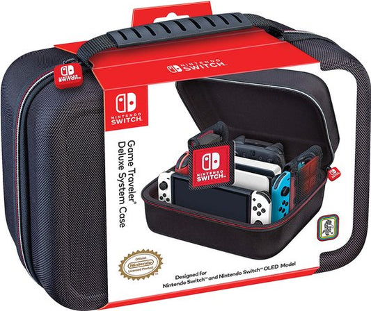 Nintendo Switch Official Deluxe Travel Case - Console Cover - Black
Game Traveler Nintendo Switch Official Deluxe Travel Case - Console Cover - Black