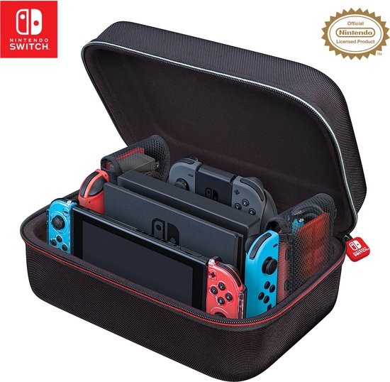 Nintendo Switch Official Deluxe Travel Case - Console Cover - Black
Game Traveler Nintendo Switch Official Deluxe Travel Case - Console Cover - Black