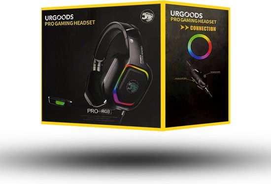 "Gaming Headset with Microphone - Compatible with PS4, PS5, Xbox One, Xbox Series, and PC - 7.1 Surround Sound"
Productnaam in het Engels: Gaming Headset with Microphone