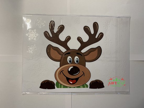Christmas Window Stickers - Christmas Window Decorations - Christmas Stickers - Window Stickers for Kids - Indoor Christmas Decorations - Santa Claus - Reindeer - 50 pieces
Christmas Window Stickers