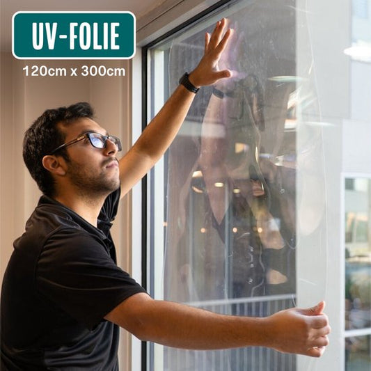 "Homewell Window Film HR++ 120x300cm - 99% UV Protection - Static Cling - Insulating - Transparent"
Product Name in English: Homewell Window Film HR++