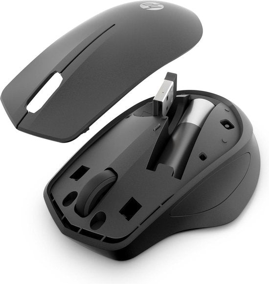 HP 280M - Stille Draadloze Muis voor Rechtshandigen - Zwart
HP 280M Wireless Mouse