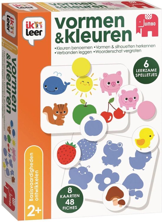 Leer Vormen en Kleuren met Gemak - Engelse productnaam: "Learn Shapes and Colors"