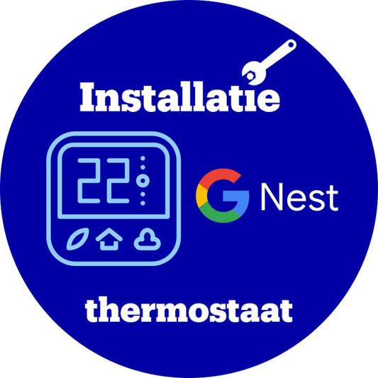 "Snelle installatie van de Google Nest Thermostat - Door Zoofy in samenwerking met bol.com - Afspraak binnen 1 werkdag"
English product name: Google Nest Thermostat