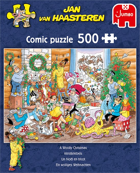 "Jan van Haasteren's Christmas Fever - Puzzle - 500 Pieces"
"Christmas Fever"