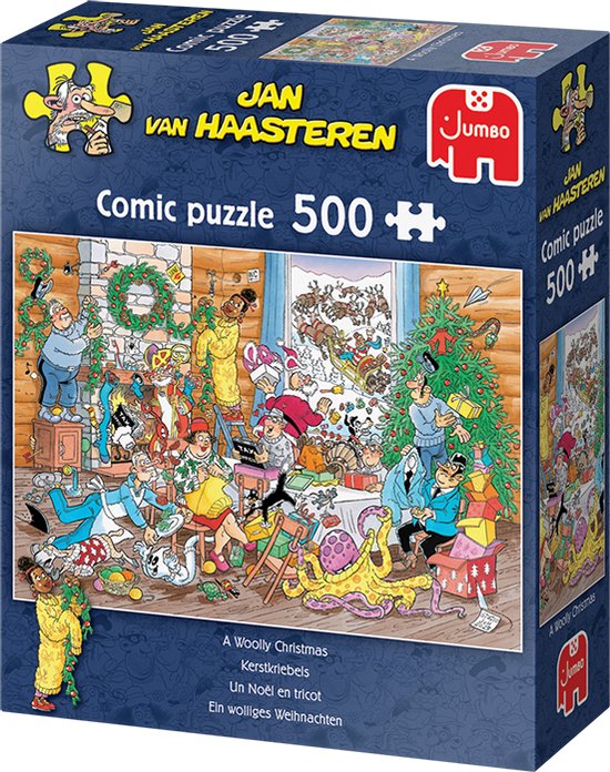 "Jan van Haasteren's Christmas Fever - Puzzle - 500 Pieces"
"Christmas Fever"