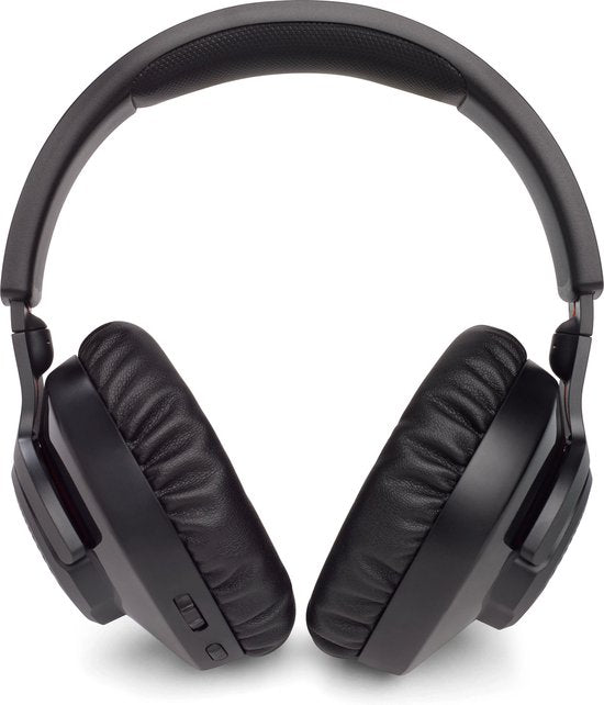 Natuurlijk! Hier is een herschreven versie van de titel in het Engels:
**"JBL Quantum 350 Wireless Gaming Headset - Immersive Over-Ear Sound - Compatible with PS4/PS5, PC & Nintendo Switch - Sleek Black Design"**
Deze titel benadrukt de draadloze functionaliteit, het meeslepende geluid, en de compatibiliteit met meerdere platforms, terwijl het ook de stijlvolle zwarte kleur benadrukt.