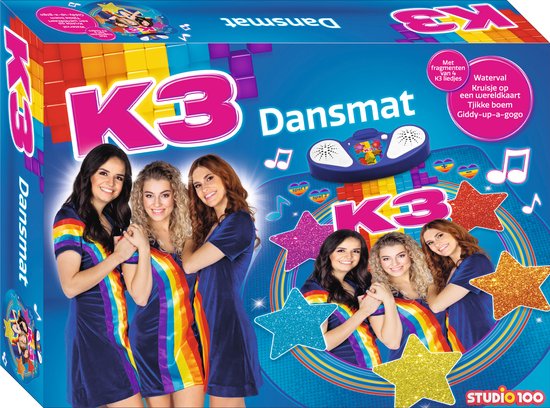 K3 Dance Mat - Features 4 Hit Songs & 2 Fun Game Modes