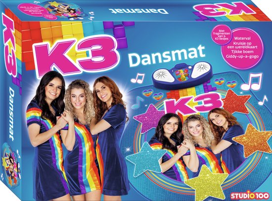 K3 Dance Mat - Features 4 Hit Songs & 2 Fun Game Modes