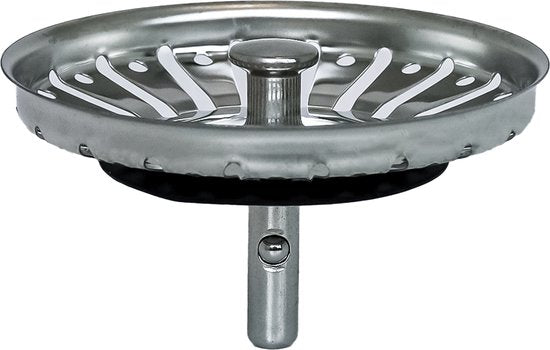"84mm Kitchen Sink Strainer - Drain Plug - Universal - Sink Sieve - Unblocker - Stainless Steel - 1 Piece"
"Kitchen Sink Strainer"