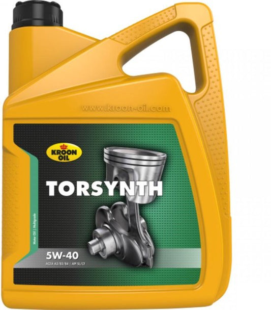 Kroon-Oil Torsynth 5W-40 - 34447 | 5 L can / bus
Productnaam in het Engels: Kroon-Oil Torsynth 5W-40