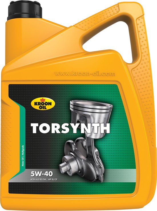 Kroon-Oil Torsynth 5W-40 - 34447 | 5 L can / bus
Productnaam in het Engels: Kroon-Oil Torsynth 5W-40