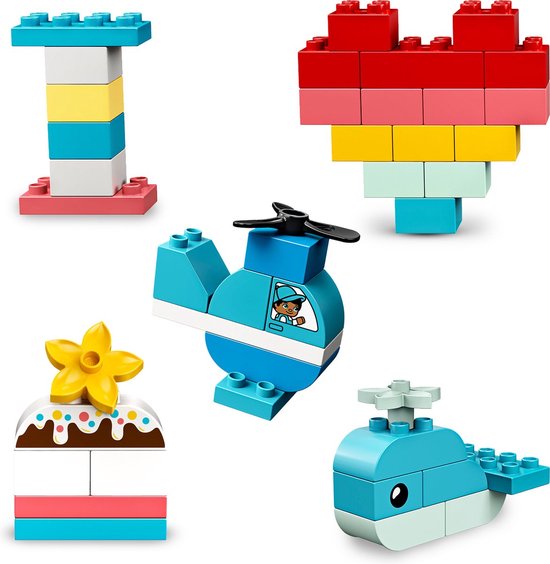 LEGO DUPLO Heart-Shaped Box - 10909
LEGO DUPLO HeartShaped Box 10909