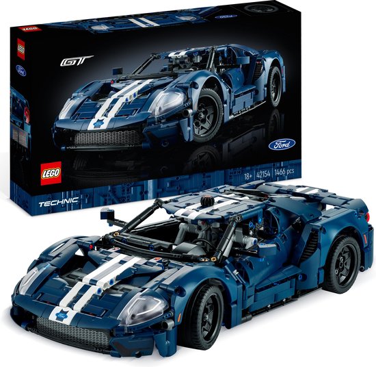 Sure, here is a revised and more engaging English title for your Shopify store:
"LEGO Technic Ford GT 2022 Supercar Model Kit for Adults - Ultimate Building Experience - 42154"
This title highlights the key features and benefits, making it clear, attractive, and professional.