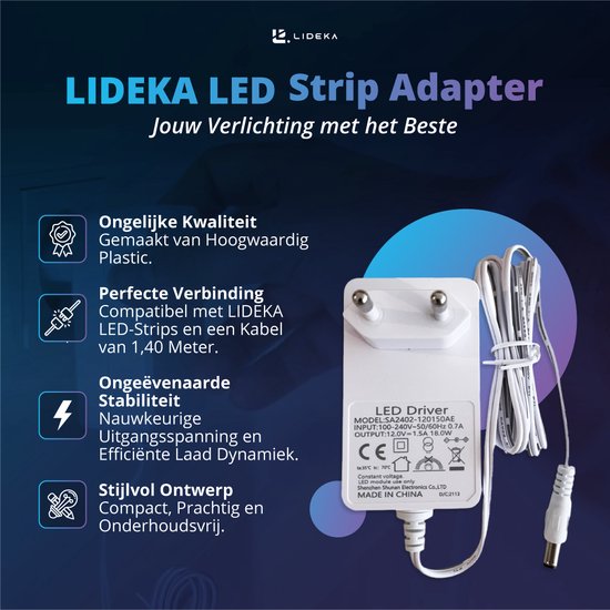 "Lideka Smart NEON RGB LED Strip 3 meter - LED Strips with 16 Million Colors - Music Option"
Product Name in English: Lideka Smart NEON RGB LED Strip 3 meter