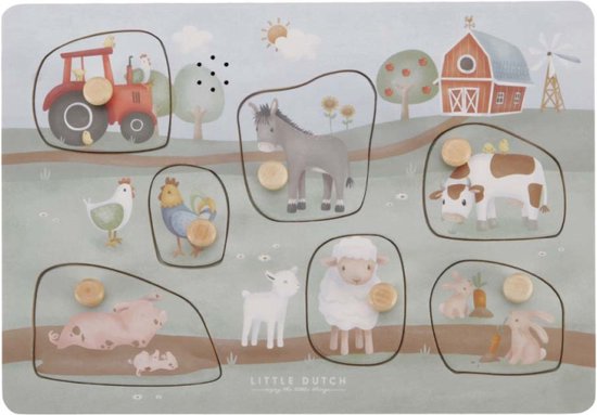 Little Dutch - Geluidenpuzzel FSC - Little Farm
Little Dutch Sound Puzzle FSC - Little Farm