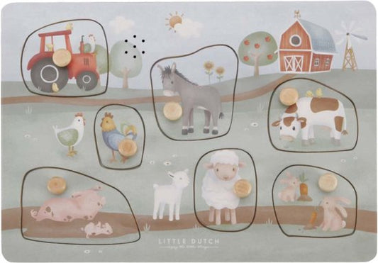 Little Dutch - Geluidenpuzzel FSC - Little Farm
Little Dutch Sound Puzzle FSC - Little Farm