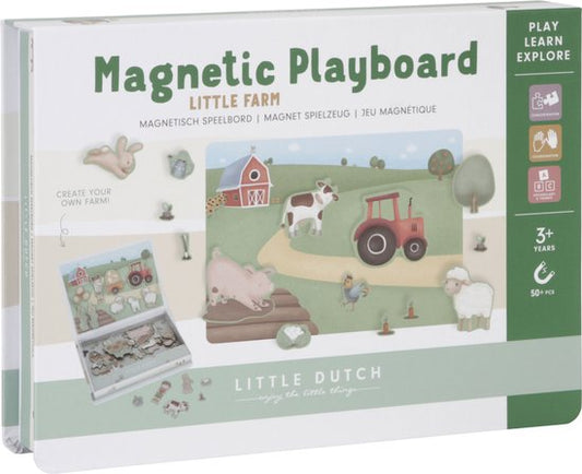 Little Dutch Magnetic Playboard FSC - Little Farm
Little Dutch Magnetic Playboard FSC - Little Farm
