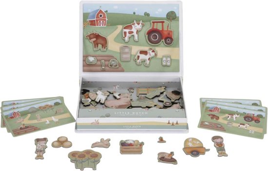 Little Dutch Magnetic Playboard FSC - Little Farm
Little Dutch Magnetic Playboard FSC - Little Farm