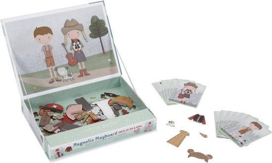 Little Dutch Magnetic Playboard - Rosa and Jim
Magnetic Playboard - Rosa and Jim